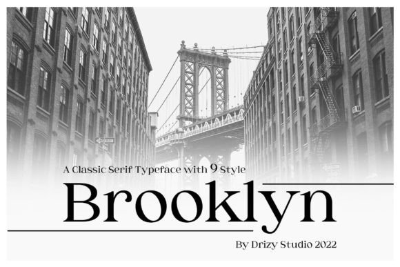 Brooklyn Font - Featured Image