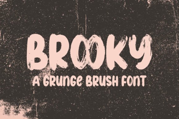 Brooky Font - Featured Image