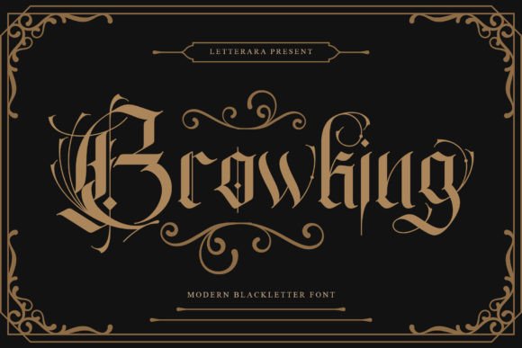 Browking Font - Featured Image