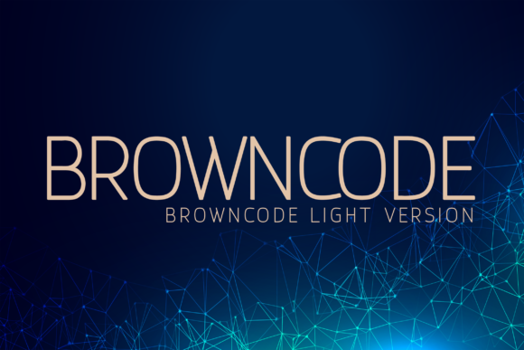 Browncode Light Font - Featured Image