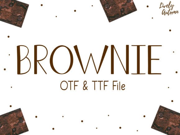 Brownie Font - Featured Image