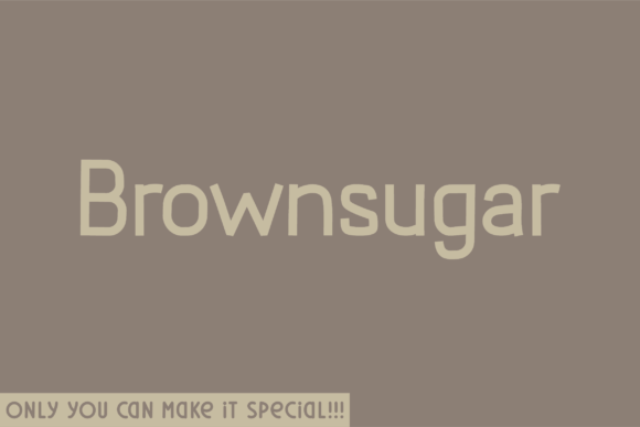 Brownsugar Font - Featured Image