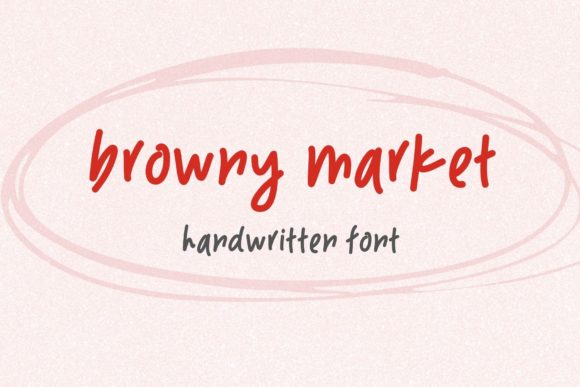 Browny Market Font - Featured Image