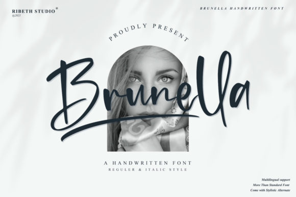 Brunella Font - Featured Image
