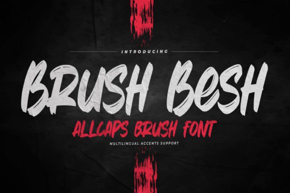 Brush Besh Font - Featured Image