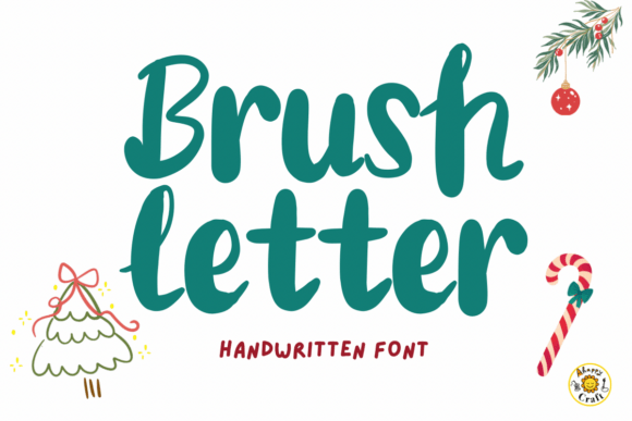 Brush Letter Font - Featured Image