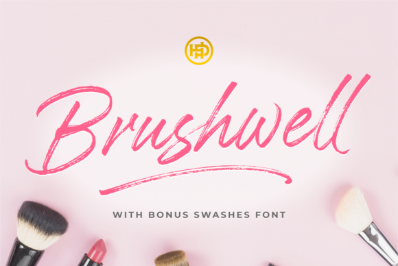 Brushwell Font - Featured Image
