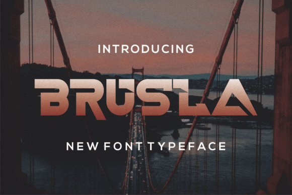 Brusla Font - Featured Image
