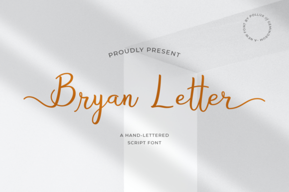 Bryan Letter Font - Featured Image