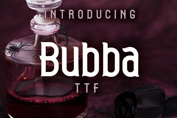 Bubba Font - Featured Image