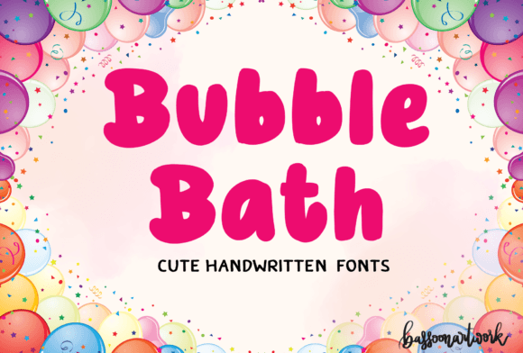 Bubble Bath Font - Featured Image