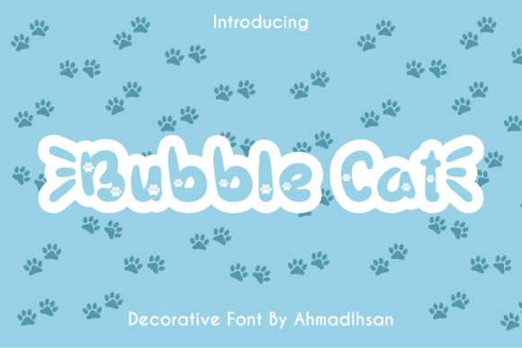 Bubble Cat Font - Featured Image