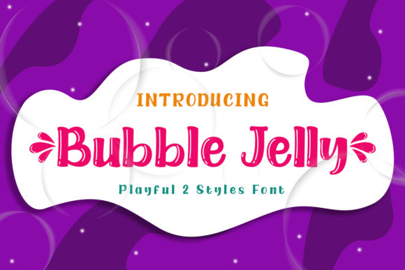 Bubble Jelly Font - Featured Image