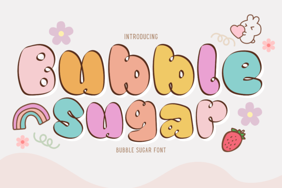 Bubble Sugar Font - Featured Image