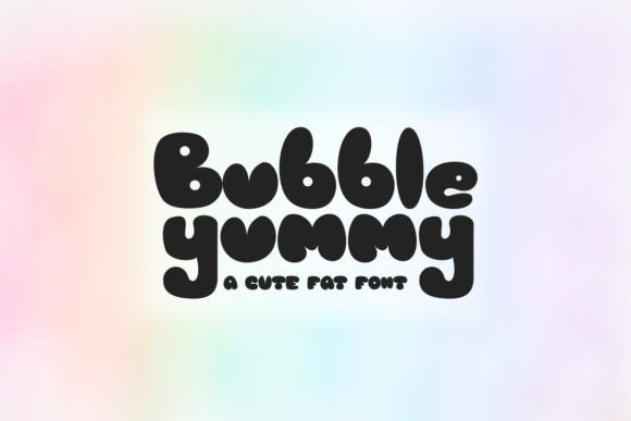 Bubble Yummy Font - Featured Image
