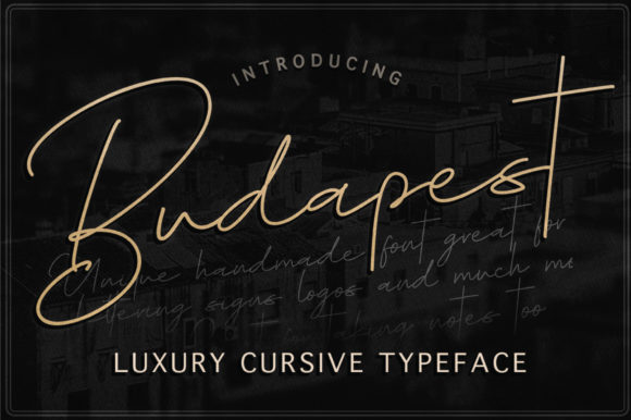 Budapest Family Font - Featured Image