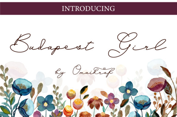 Budapest Girl Font - Featured Image