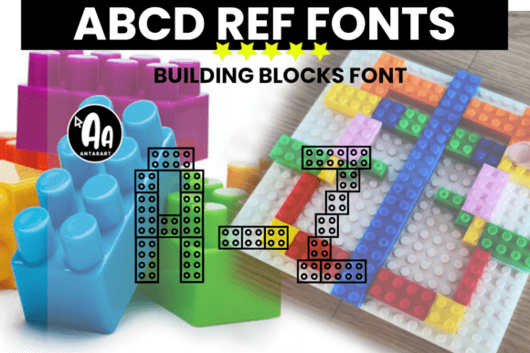 Building Blocks Font - Featured Image