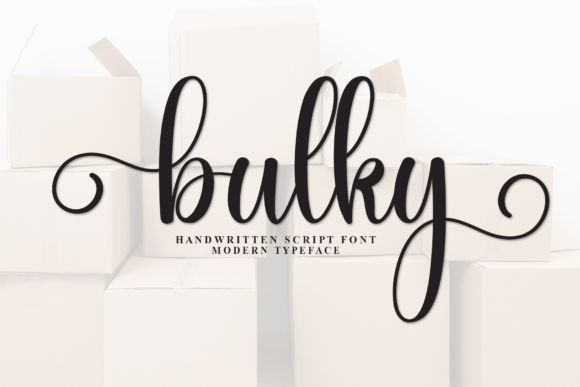 Bulky Font - Featured Image