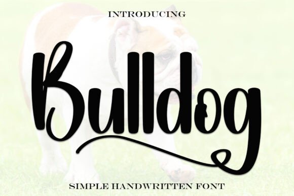 Bulldog Font - Featured Image