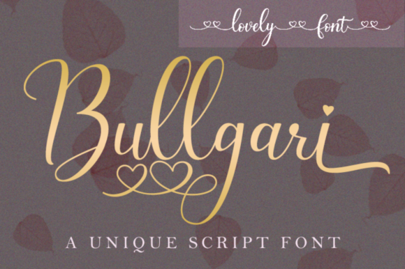 Bullgari Font - Featured Image