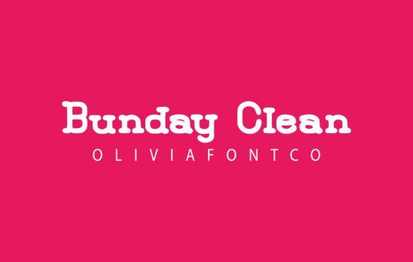Bunday Clean Font - Featured Image