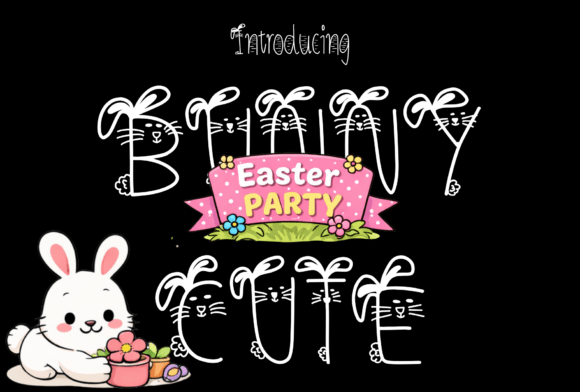 Bunny Cute Font - Featured Image