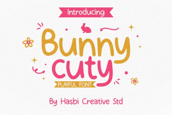 Bunny Cuty Font - Featured Image