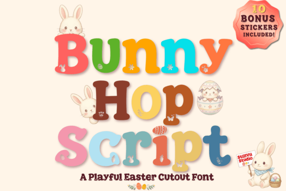 Bunny Hop Script Font - Featured Image