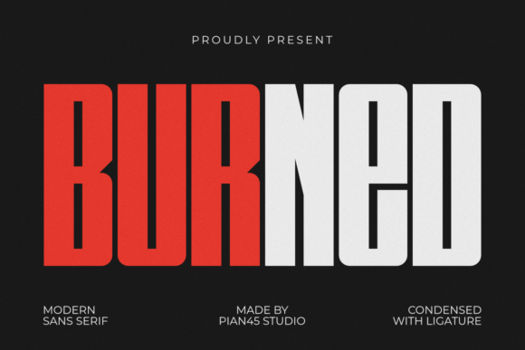 Burned Font - Featured Image