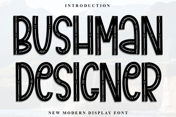 Bushman Designer Font - Featured Image