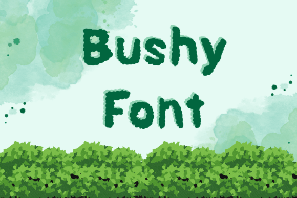 Bushy Font - Featured Image