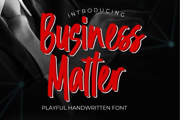 Business Matter Font - Featured Image