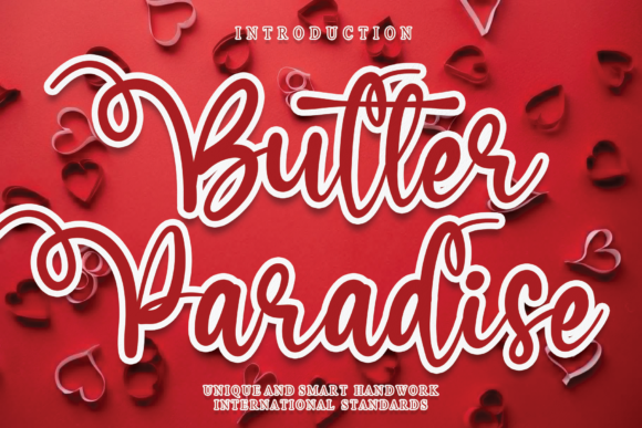 Butter Paradise Font - Featured Image