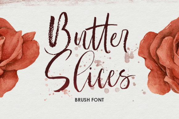 Butter Slices Font - Featured Image