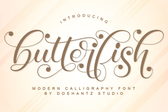Butterfish Font - Featured Image