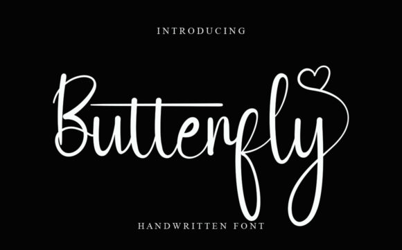 Butterfly Font - Featured Image