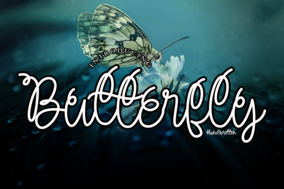 Butterfly Font - Featured Image