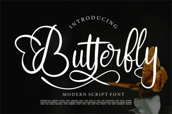 Butterfly Font - Featured Image
