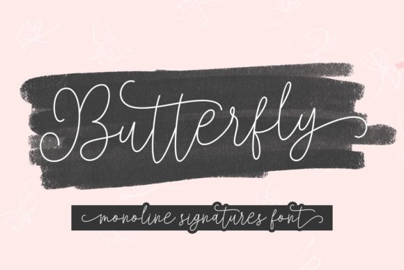 Butterfly Font - Featured Image