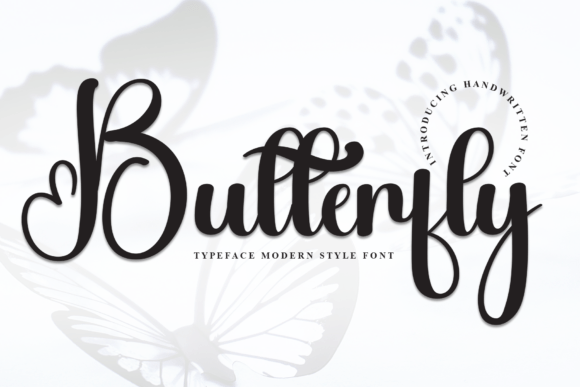 Butterfly Font - Featured Image