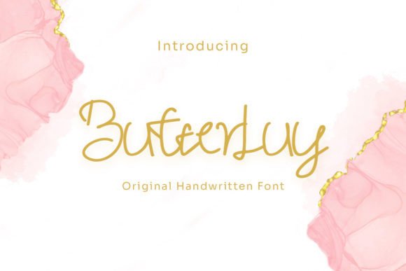 Butterluy Font - Featured Image