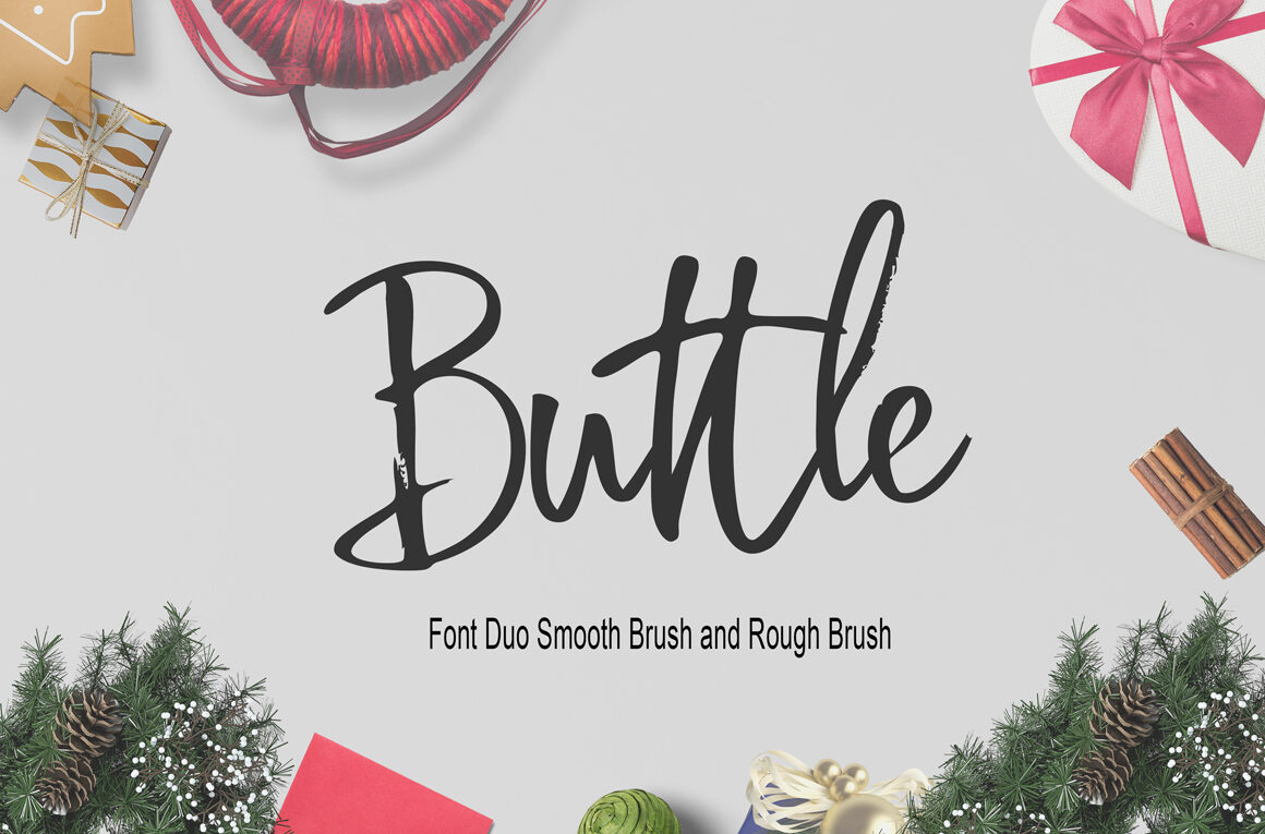 Buttle Font Duo Font - Featured Image