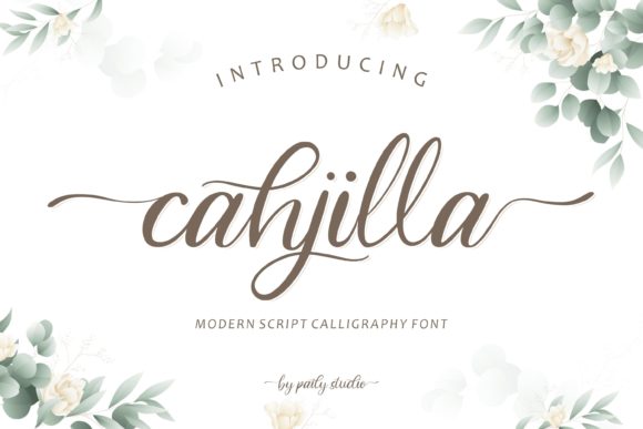 Cahjilla Font - Featured Image