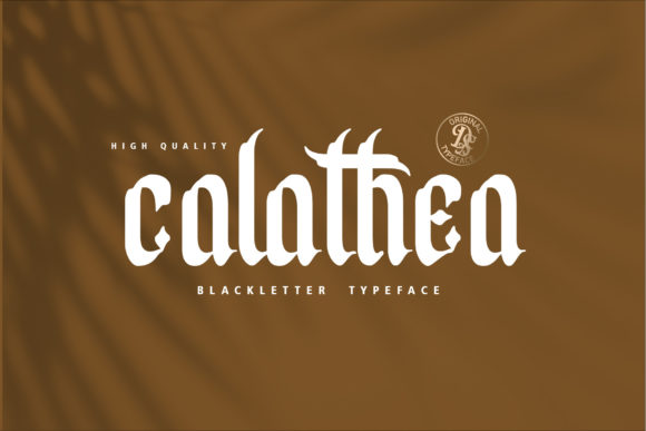 Calathea Font - Featured Image