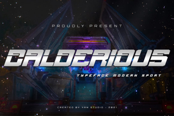 Calderious Font - Featured Image