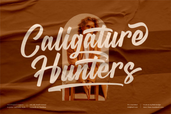 Caligature Hunters Font - Featured Image
