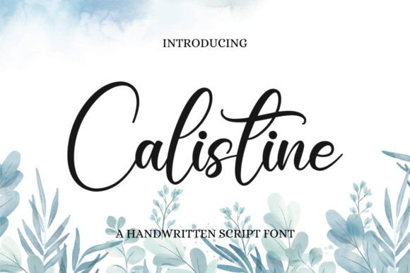 Calistine Font - Featured Image