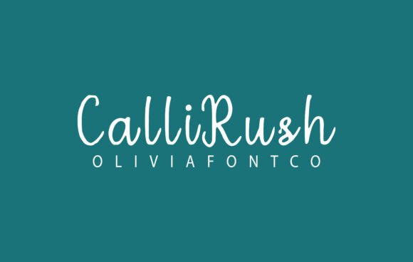Callirush Font - Featured Image