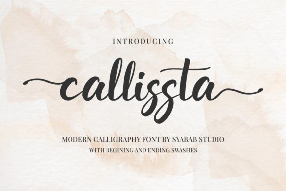 Callissta Font - Featured Image